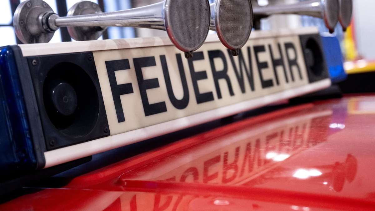 Hof: Frau bei Hausbrand in Oberfranken schwer verletzt