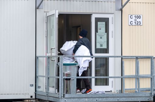 Der Landkreis setzt bei der Unterbringung von Geflüchteten auf Container-Wohnungen. Foto: dpa/Harald Tittel