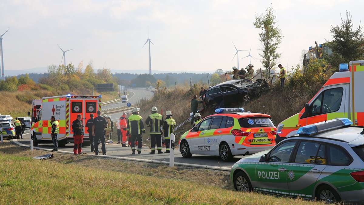 Münchberg: A 9/Münchberg: Tödlicher Unfall mit gestohlenem Auto