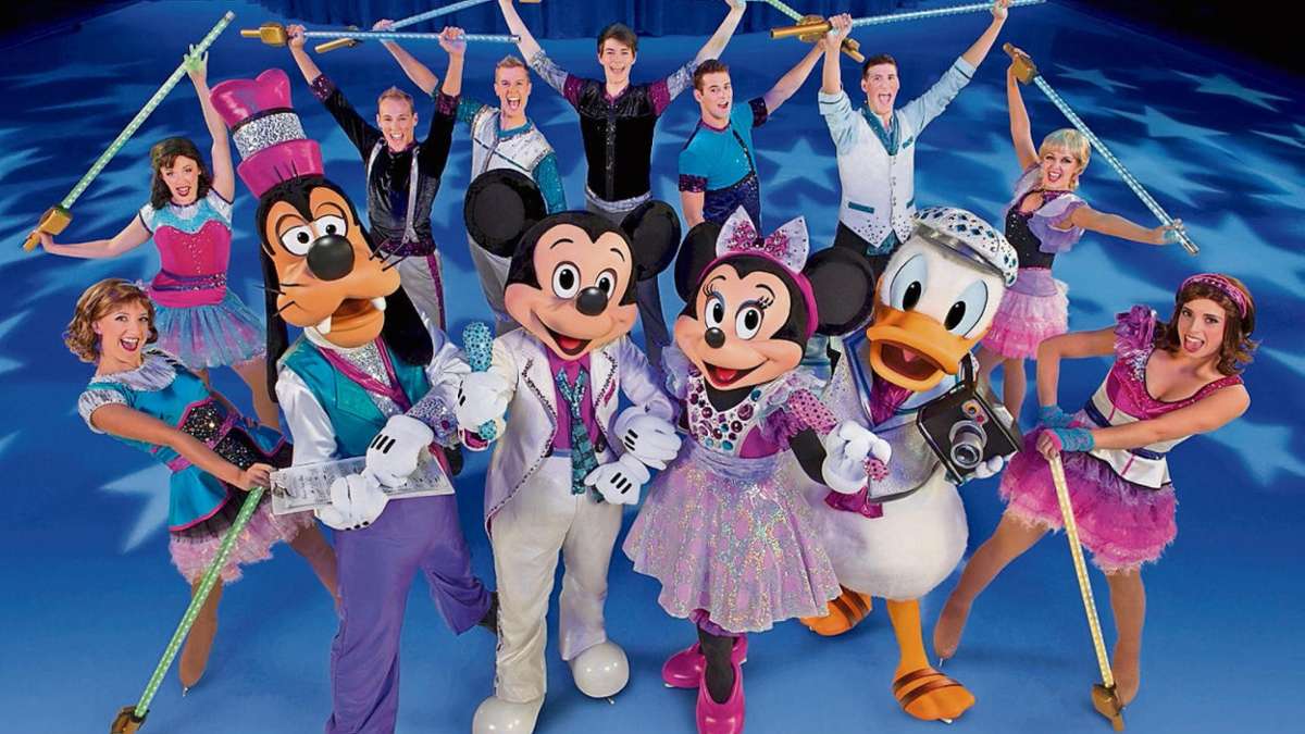 Leipzig/München: Beliebte Disney-Stars auf dem Eis