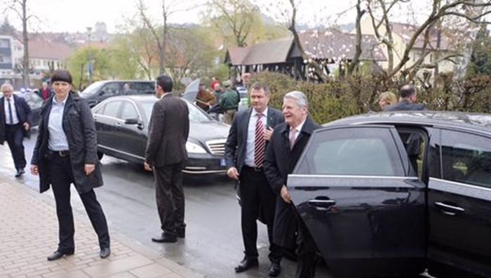 Länderspiegel: Bundespräsident Gauck besucht Kronach