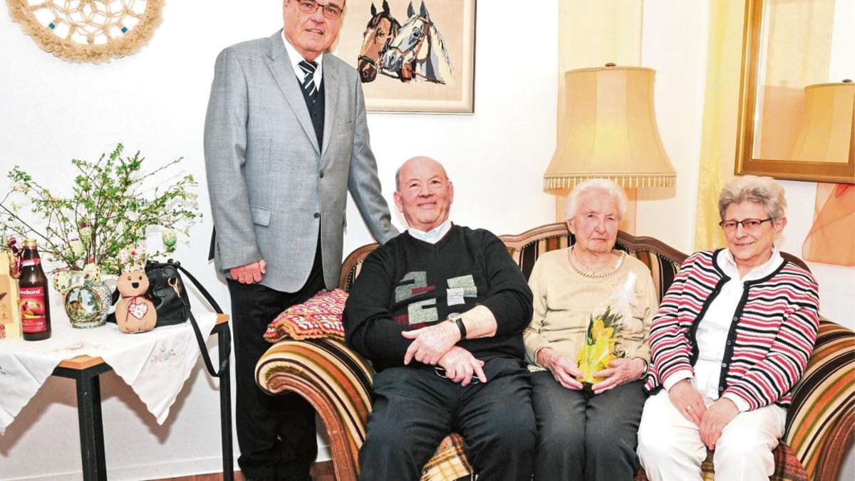 Hof: Hofs älteste Einwohnerin: Mit 104 Jahren gut drauf