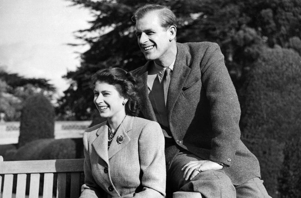 Honeymoon in Hampshire: Prinzessin Elizabeth und Prinz Philip 1947.