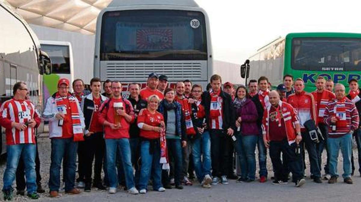 Wunsiedel: 40 Röslauer FC-Bayern-Fans sorgen für Stimmung