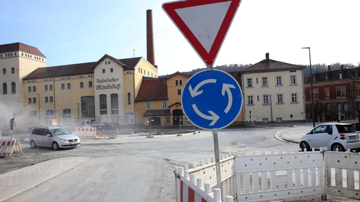 Kulmbach: Die Kreisel-Baustelle hat ein Ende