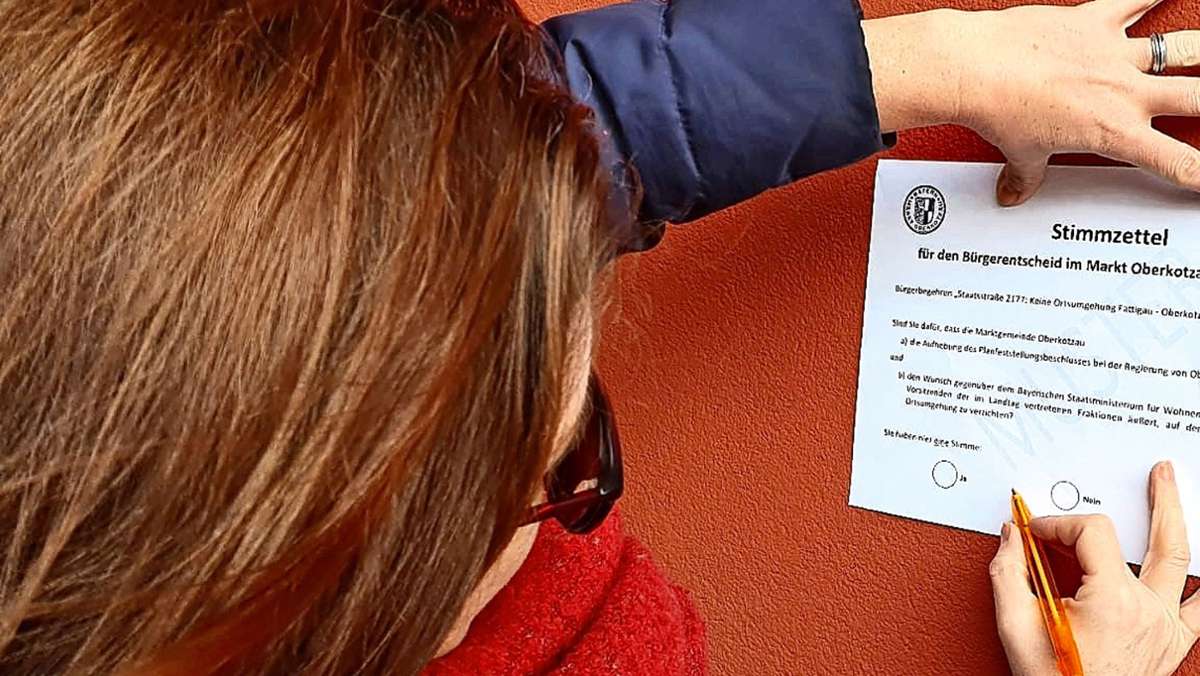 Oberkotzau: Fast die Hälfte der Bürger hat schon abgestimmt