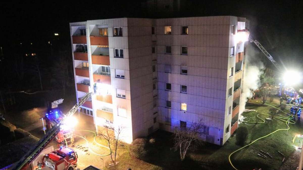Memmelsdorf: Wohnhausbrand in Oberfranken: Sechs Verletzte