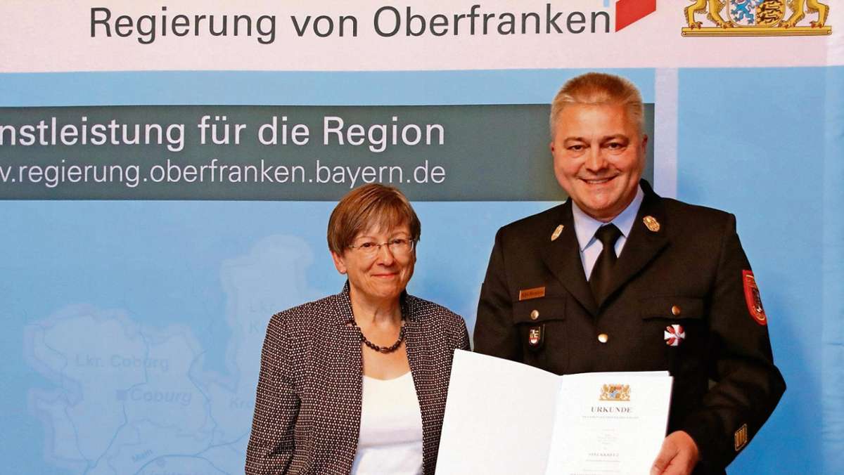 Kulmbach: Große Ehre für den Kreisbrandinspektor