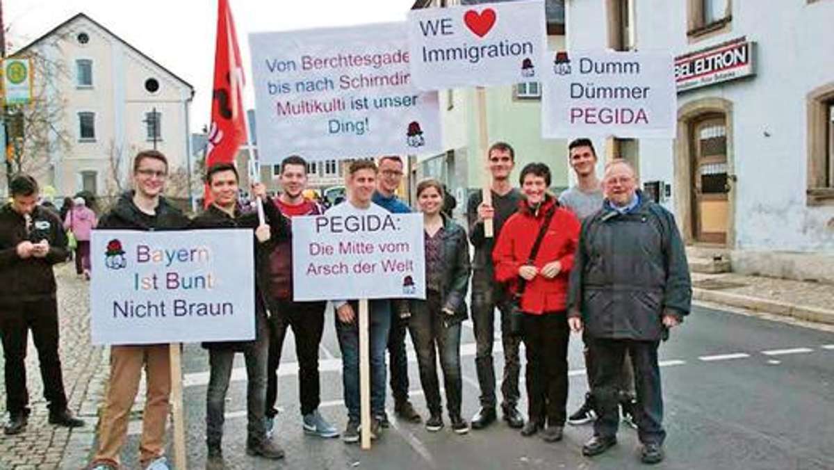 Kulmbach: Friedlicher Kampf gegen Fremdenhass