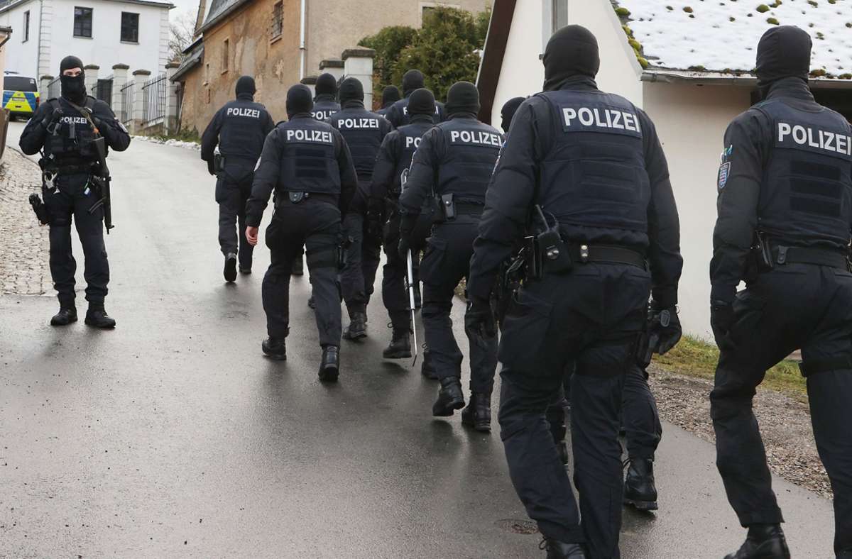 Vor eineinhalb Wochen ging die Polizei gegen Reichsbürger in ganz Deutschland vor. Foto: dpa/Bodo Schackow