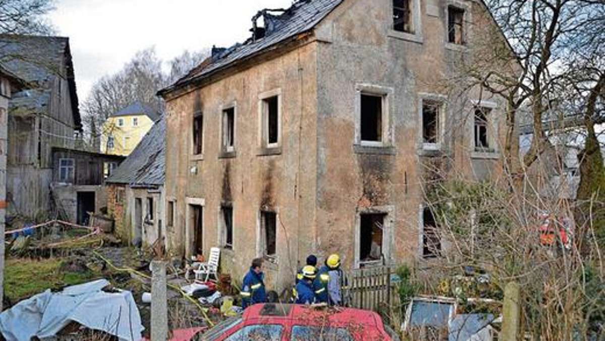 Münchberg: Ungeklärt: Brandermittler tun sich schwer in Weißdorf