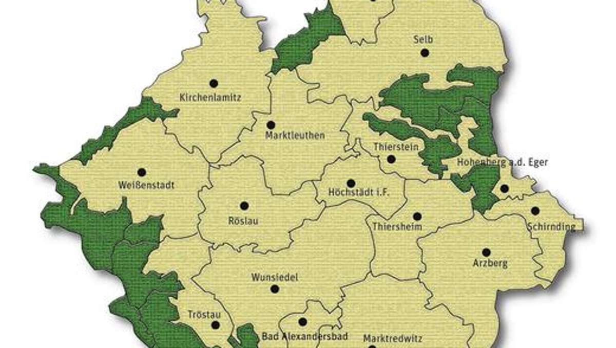 Wunsiedel: Landkreis Wunsiedel: Braucht es 17 Bürgermeister?
