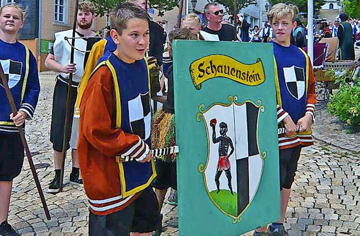 Ein großes Spektakel war das Schauensteiner Jubiläumswiesenfest, das große Hauptfest zur 800-Jahr-Feier der Stadt. Hinter den Kulissen gibt es aber Ärger. Foto: /lk