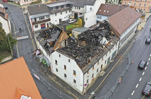 Komplett verwüstet: So sah es nach dem Brand in Thiersheim im vergangenen Jahr aus. Foto: /Florian Miedl