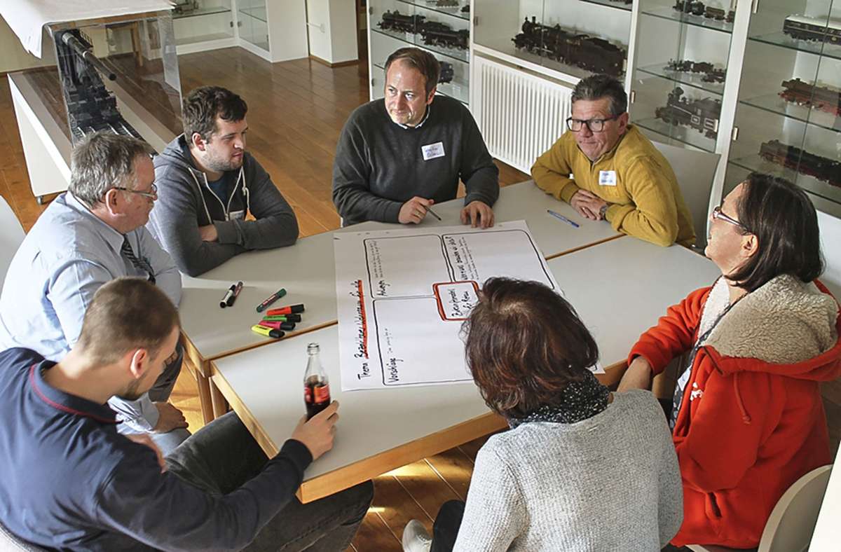 Die Teilnehmer der Zukunftswerkstatt haben vier große Themenblöcke herauskristallisiert. Foto: Henkel