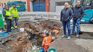 Arzberg: Neue Wasserleitung in der Innenstadt