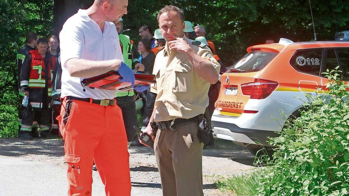 Kulmbach: Stichflamme: Kind und Vater schwer verletzt