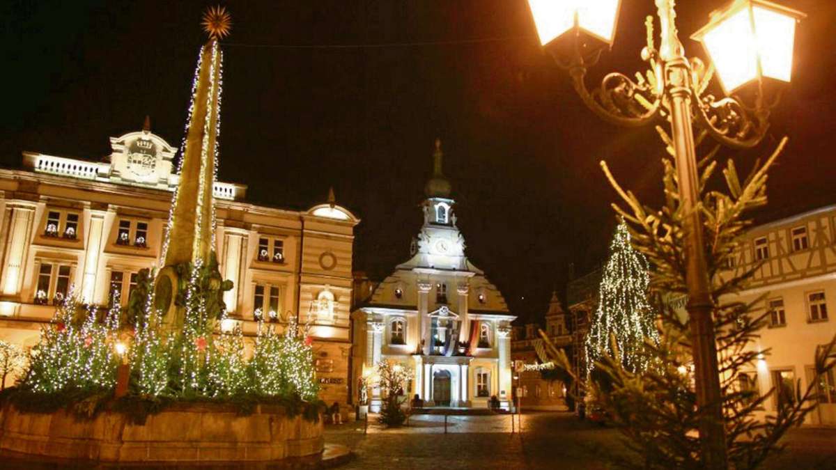 Kulmbach: Weihnachtszauber auf dem Marktplatz