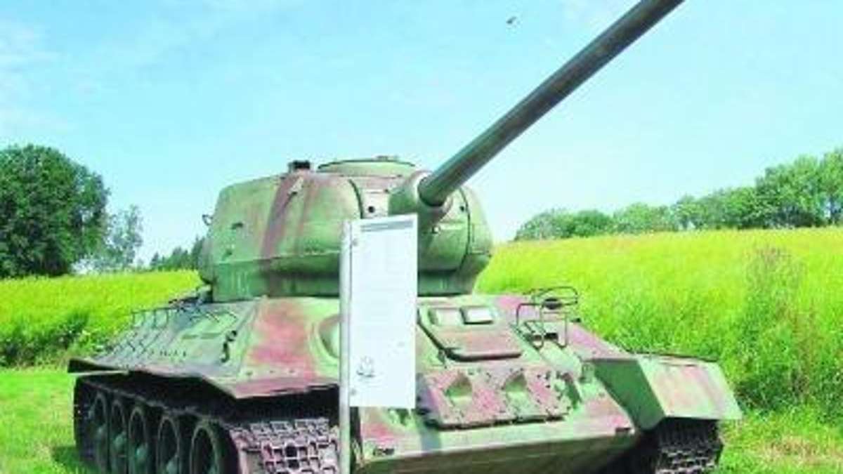 Hof: Museum legt russischen Panzer an die Kette