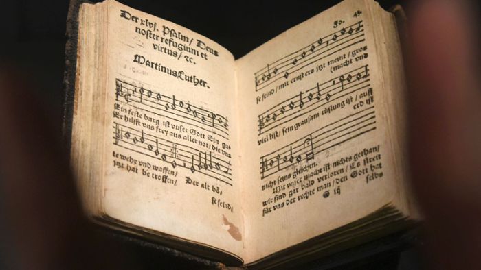 500 Jahre evangelisches Gesangsbuch: Chöre und Ausstellung
