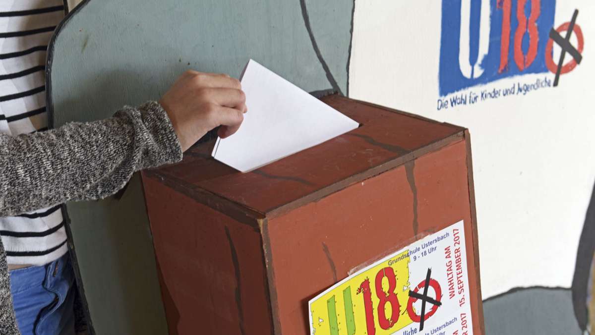 U18-Wahl: Jugendliche wählen schon am Freitag