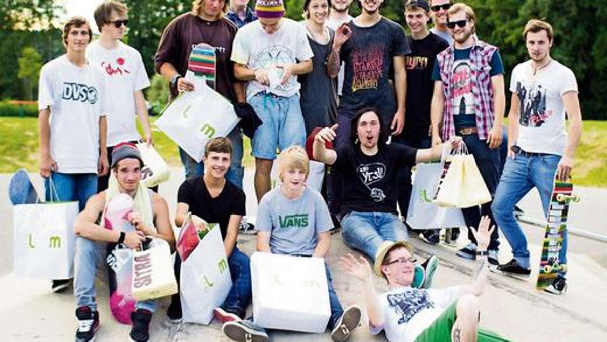 Marktredwitz: Skatepark leuchtet im Fackelschein