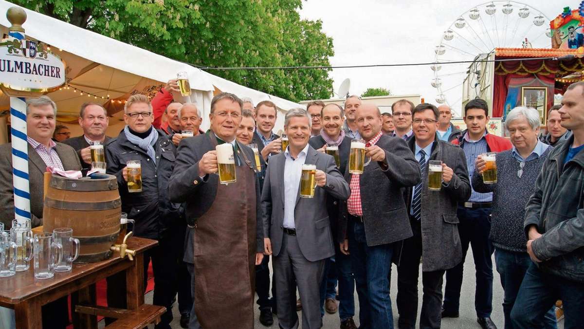 Kulmbach: Ein Prosit auf gutes Gelingen des Kulmbacher Volksfests