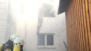 Sparneck: Wohnung in Flammen