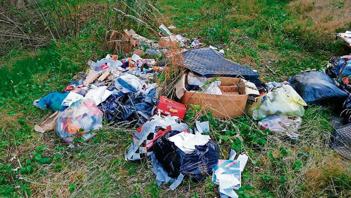 Gattendorf: Kontoauszüge und Rezepte überführen Müllsünder