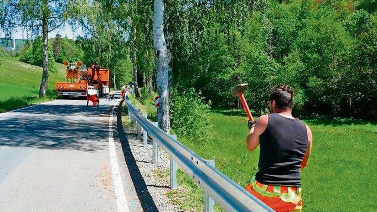 Lichtenberg: Straße bekommt Leitplanken