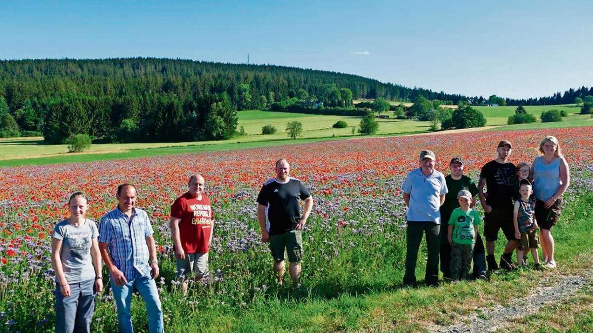 Naila: Sechs Hektar üppige Blütenpracht