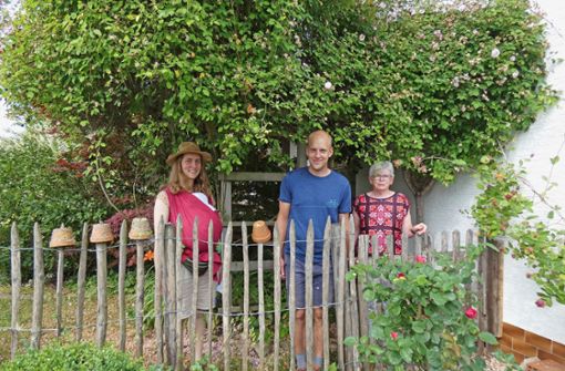 Ein Garten für Kinder, Künstler und Rosenliebhaber ist jener von Birgit und Konrad Landskron.Foto:Reißaus Foto:  