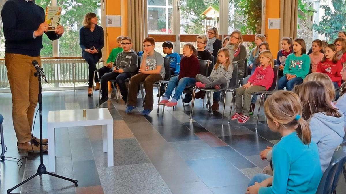 Weißenstadt: Autor begeistert Mädchen und Jungen