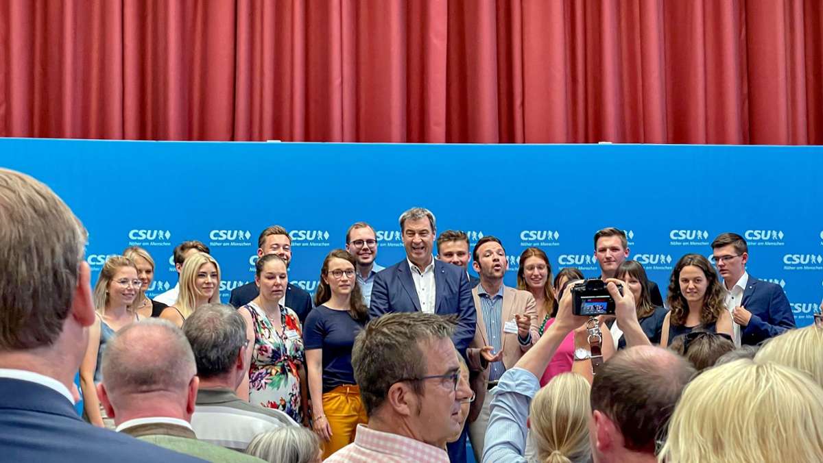 CSU Oberfranken: Popstar Söder mischt auf