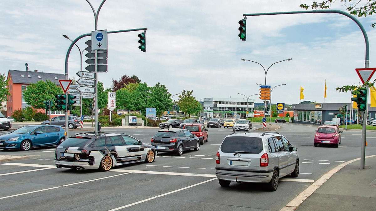 Hof: Umbau der Exner-Kreuzung beginnt nächste Woche