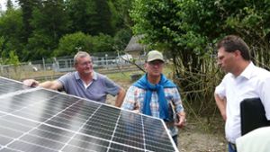 Über Fotovoltaik: Eigener Strom für die Kläranlage