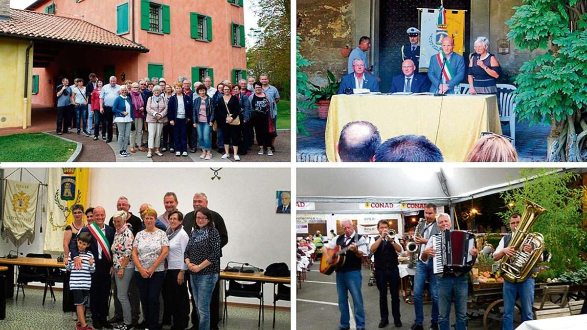 Marktredwitz/Castellfranco Emilia: Freunde aus Franken feiern in Italien