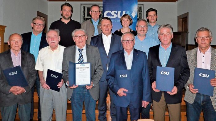 CSU Kulmbach stolz auf ihre Erfolge