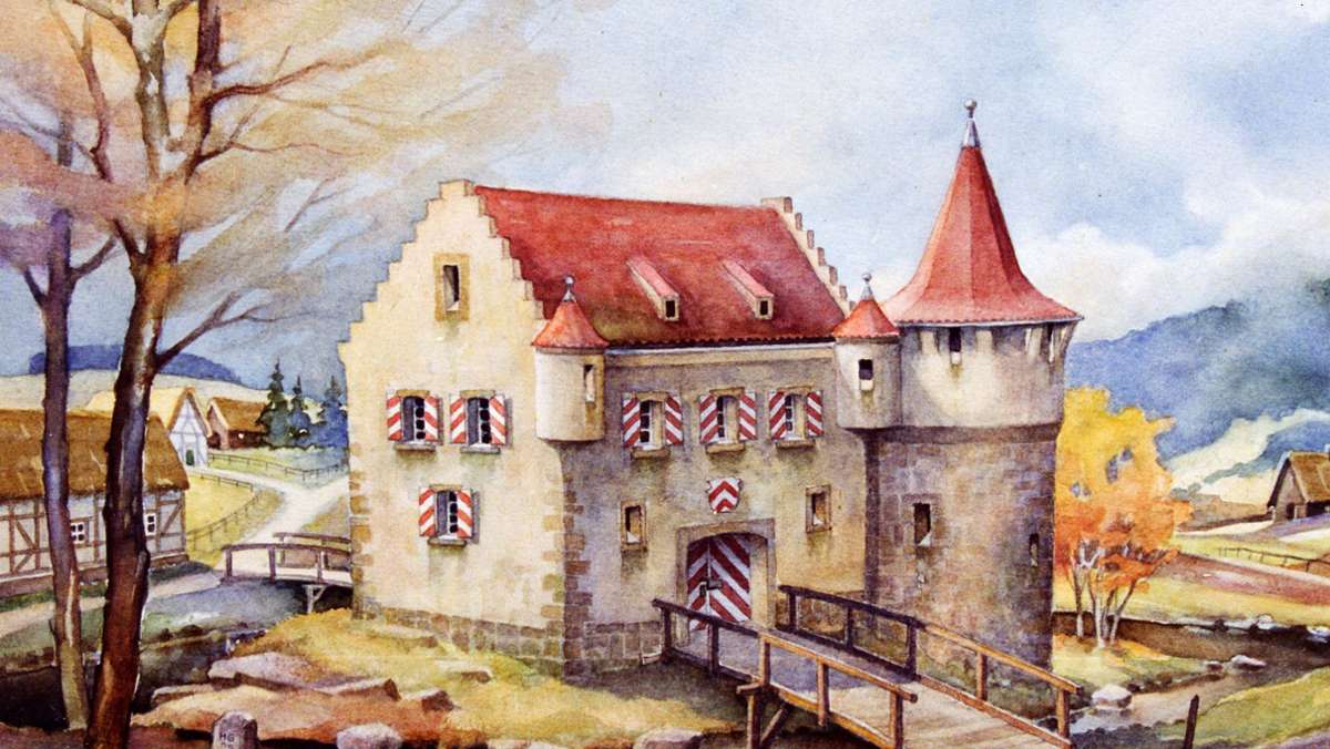 800 Jahre Sparneck: Das Schloss mit Waldsteinblick
