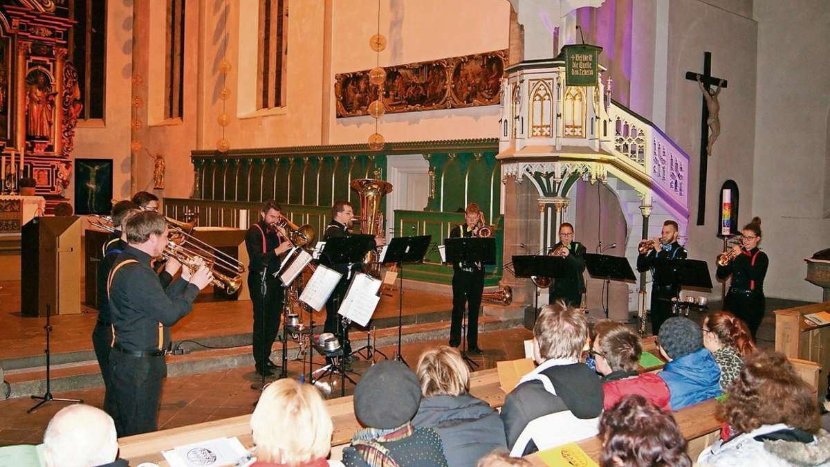 Kulmbach: Brass vom Feinsten in der Petrikirche