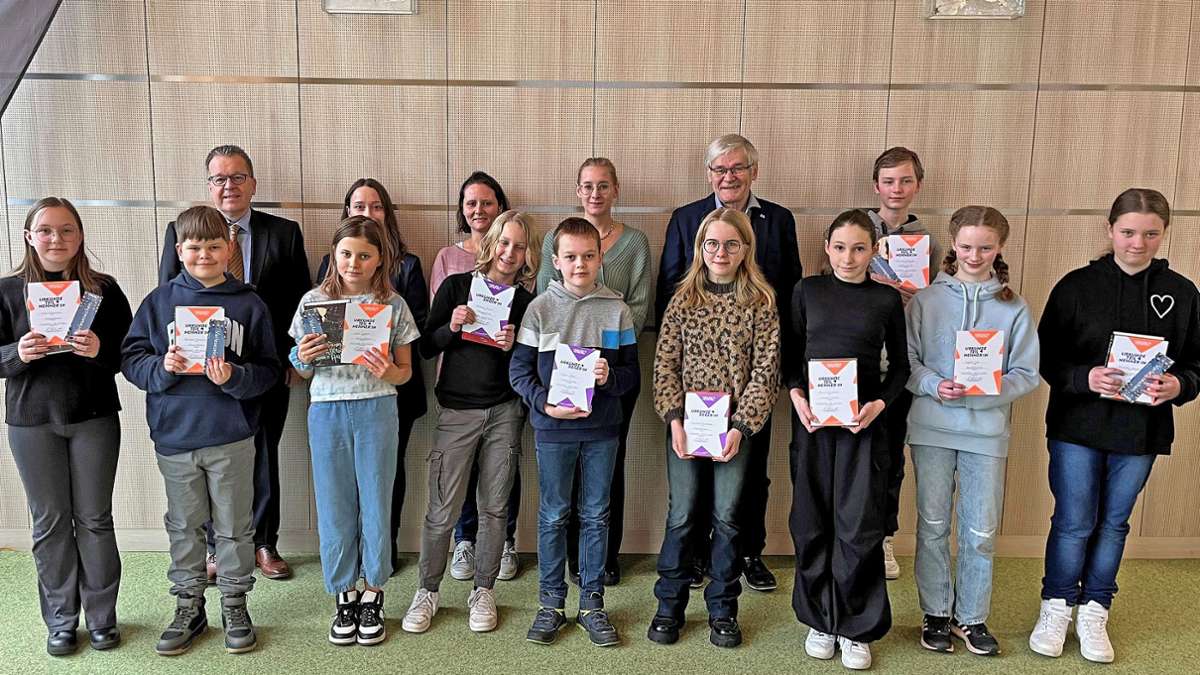 Landkreis-Wettbewerb: Christian Weyer ist der  beste Vorleser