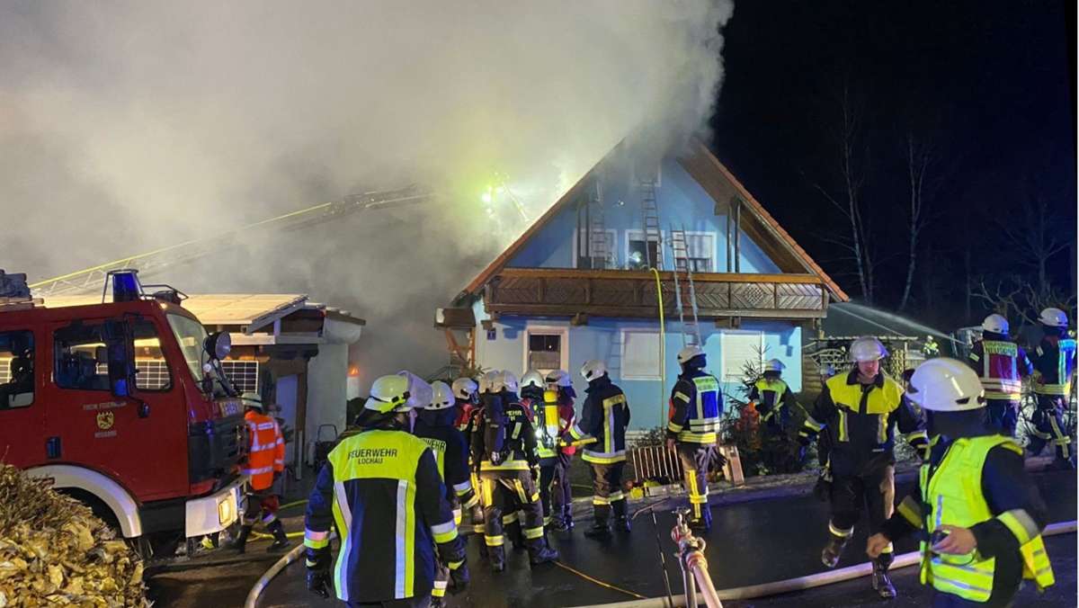In  Pullenreuth: Vier Verletzte bei Wohnhausbrand