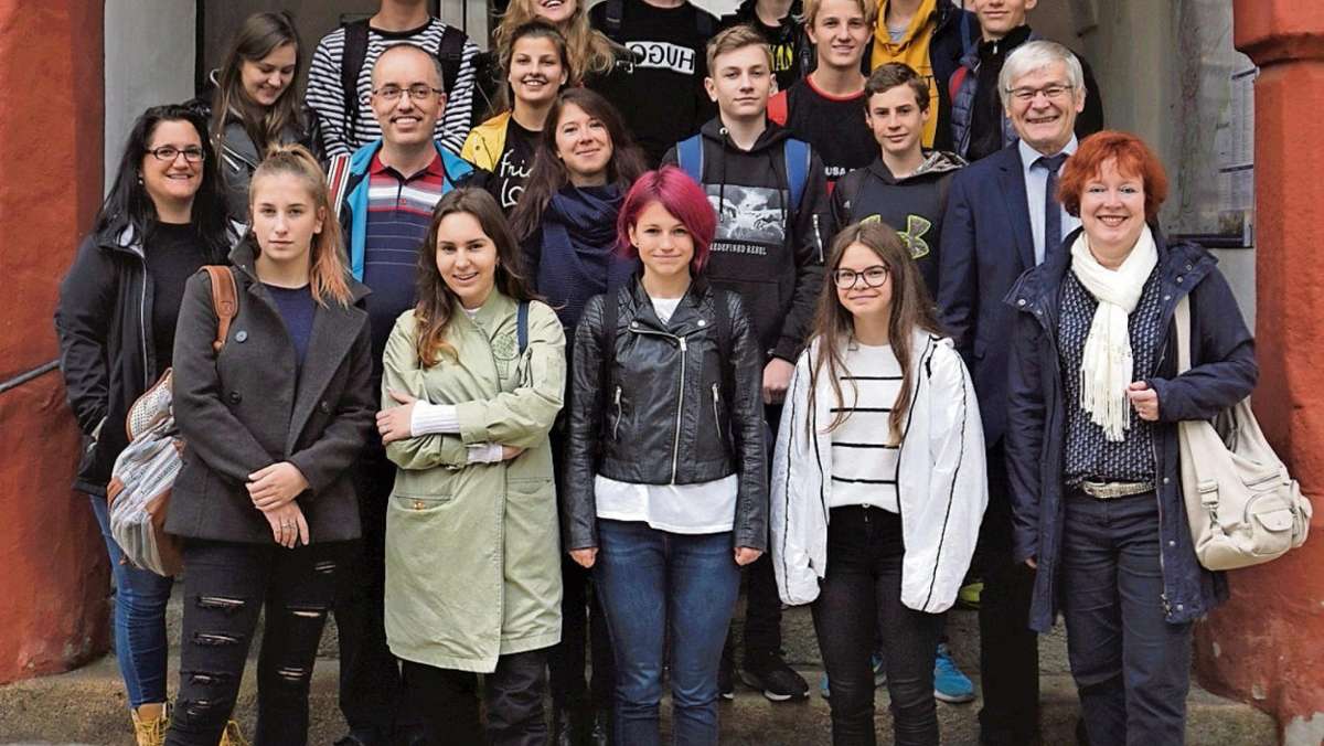 Marktredwitz: Junge Prager lernen in Marktredwitz