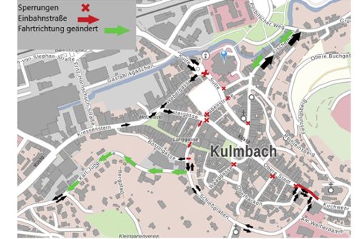 Zahlreiche Sperrungen und Umleitungen wird es am kommenden Wochenende in Kulmbach geben. Foto: /Stadt  Kulmbach