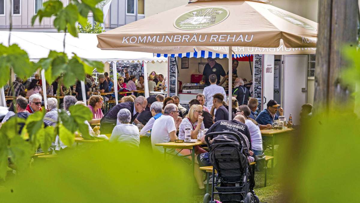 Rehau: Kommunbräu feiert Brauereifest