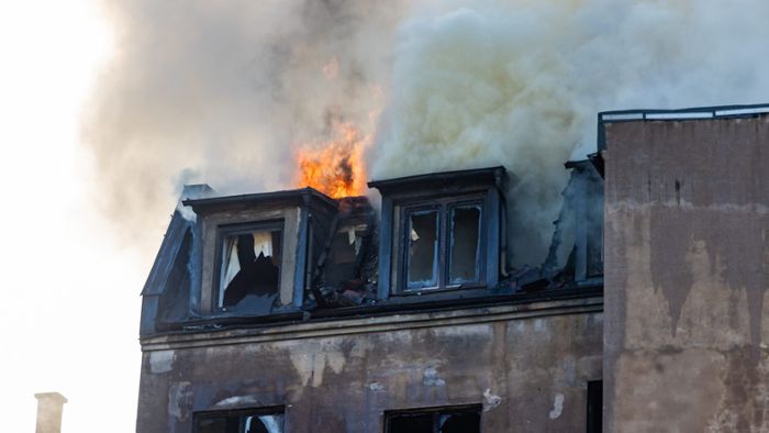 Brand: Millionenschaden in Hofer Innenstadt Bachstraße Marienstraße