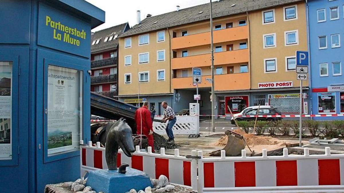 Marktredwitz: Moderne Toiletten auf dem La Mure-Platz