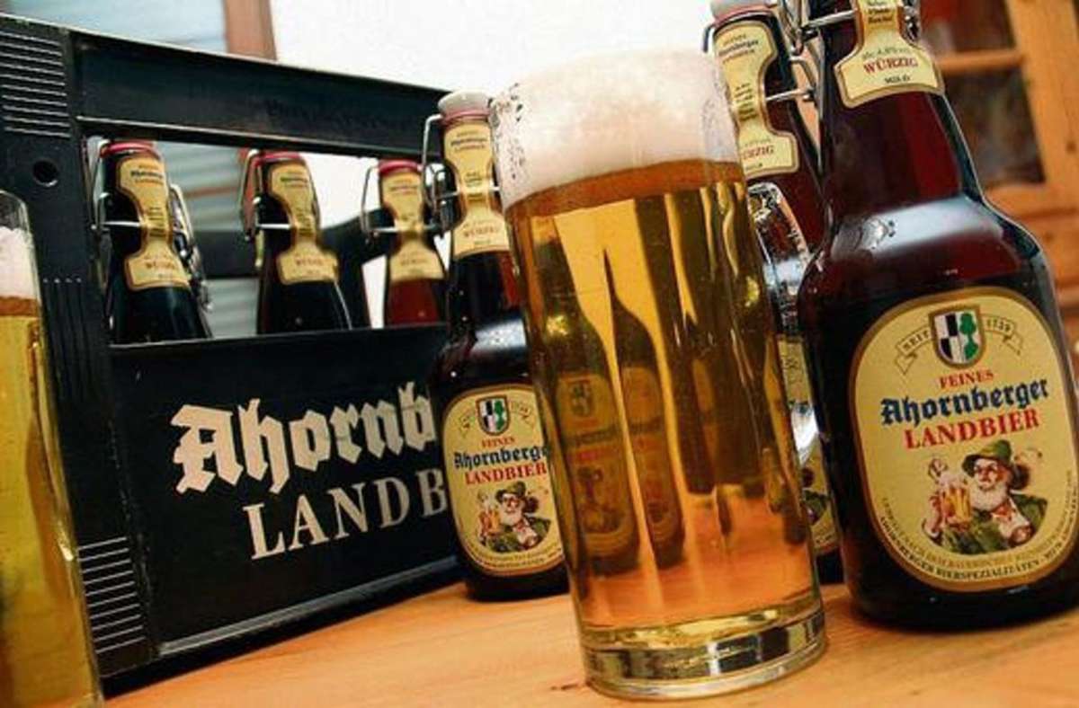 Ahornberger Landbier ist eine der Marken, die unter dem Dach des Frankenwälder Brauhauses geführt werden. Foto: Frankenpost/Archiv