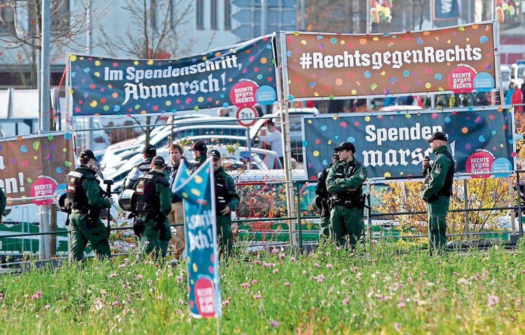 2014 funktionierte das Anti-Nazi-Bündnis in Wunsiedel einen rechten Aufmarsch medienwirksam in einen Spendenlauf für Aussteiger aus der Szene um. Quelle: Unbekannt