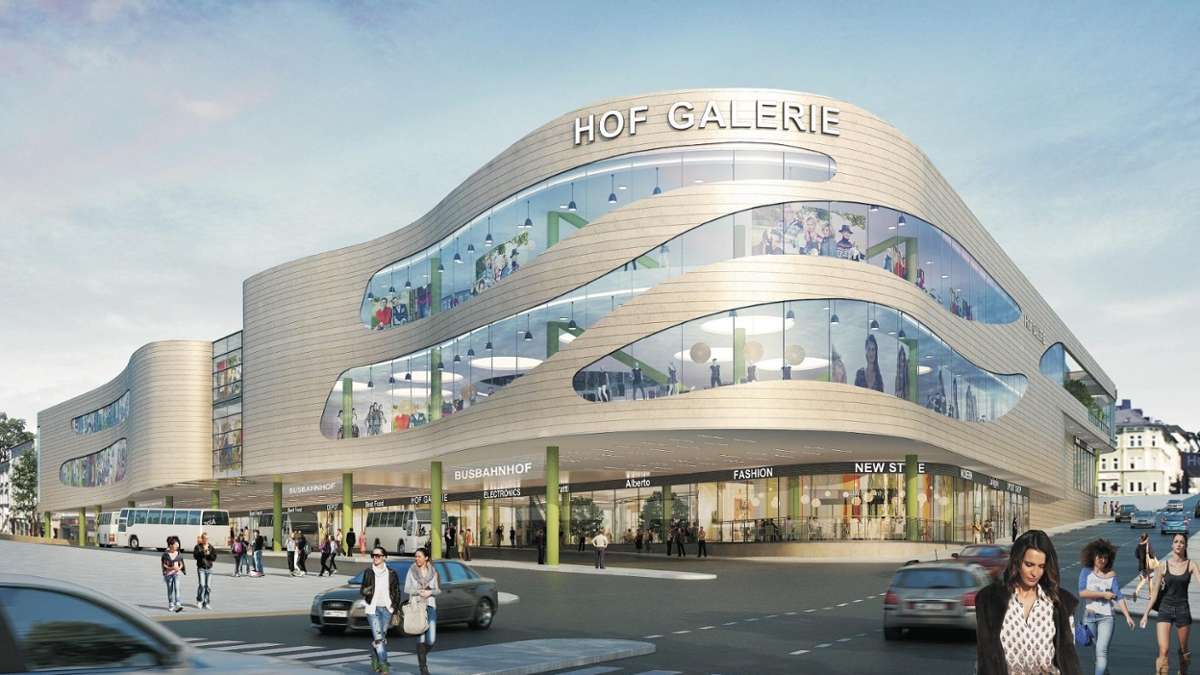 Hof: Hof-Galerie bekommt Deutschlands modernste Parkanlage